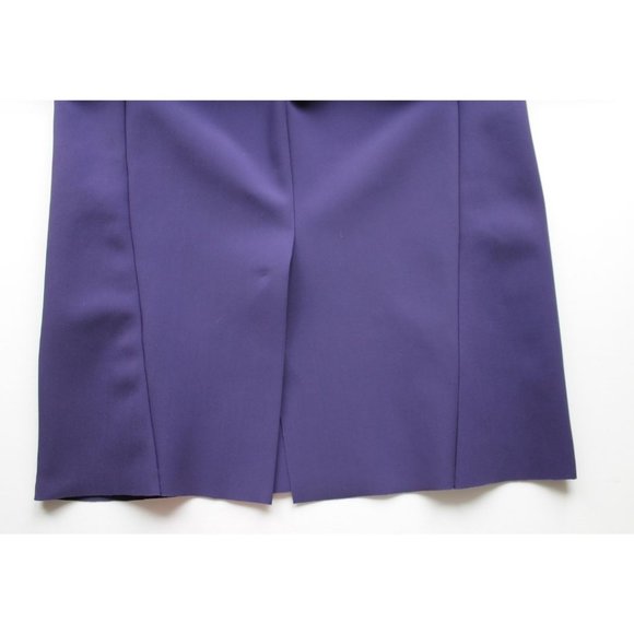 Greta Constantine Nosan Dress Purple Bell Sleeves Size Small - Picture 6 of 8